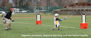Improve youth lacrosse coaching and build shooting and scooping fundamentals, keys for learning lacrosse. Play small side lacrosse games. Increase player participation and touches and keep them more engaged in lacrosse.